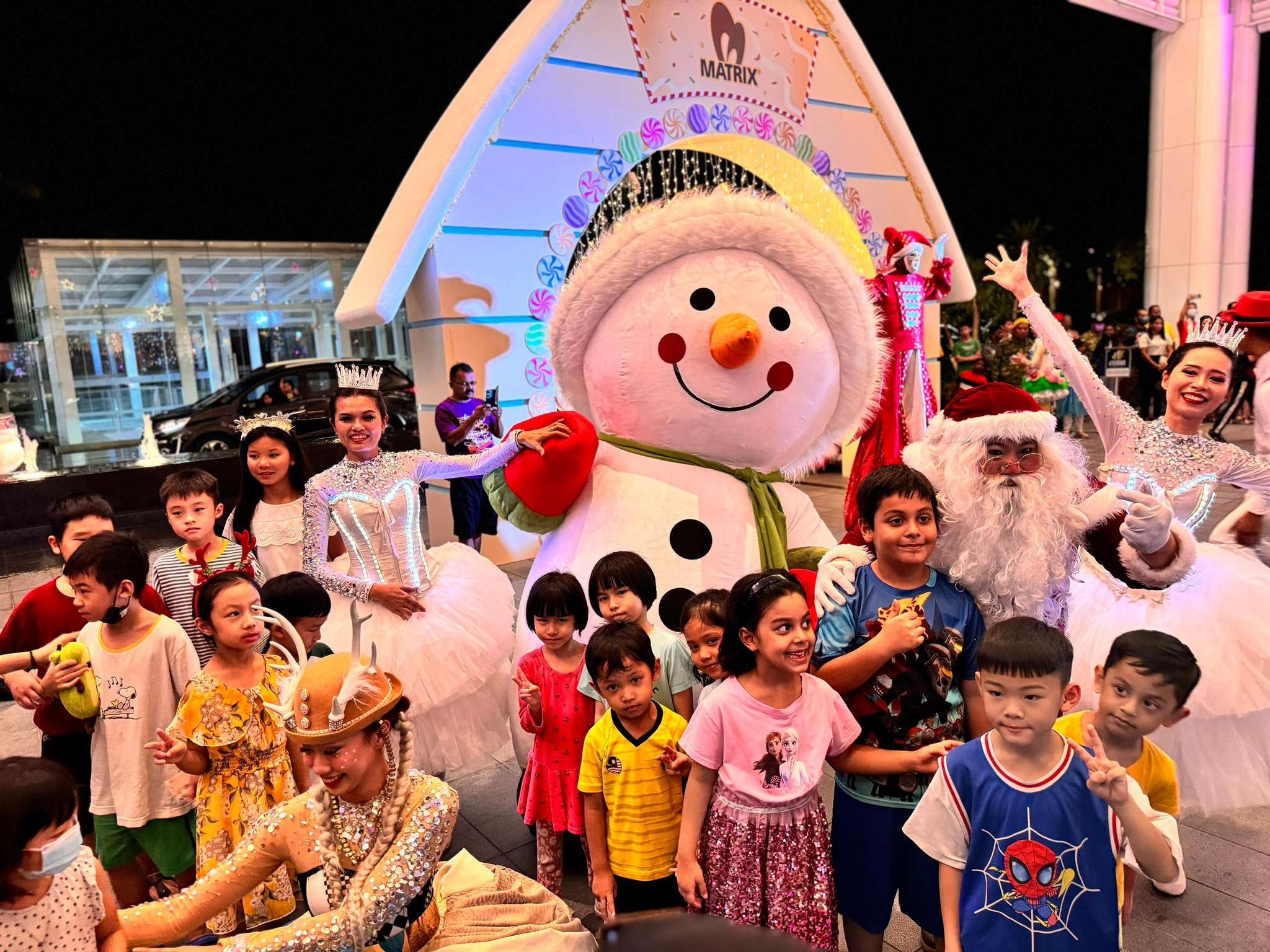 Matrix Christmas Candyland